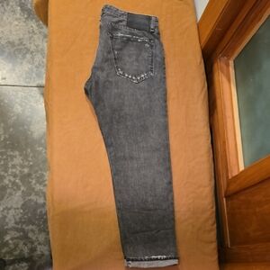 Rag & Bone Washout Blk Denim Jeans